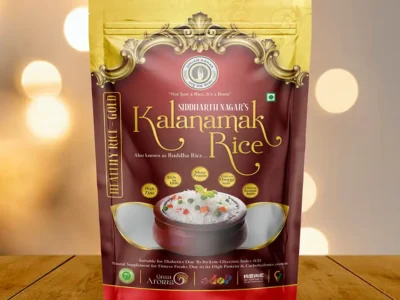 Kalanamak Rice Gold 900g (Front)