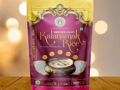 Kalanamak Rice Mini 400g (Front)